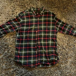 Pair of flannel shirts